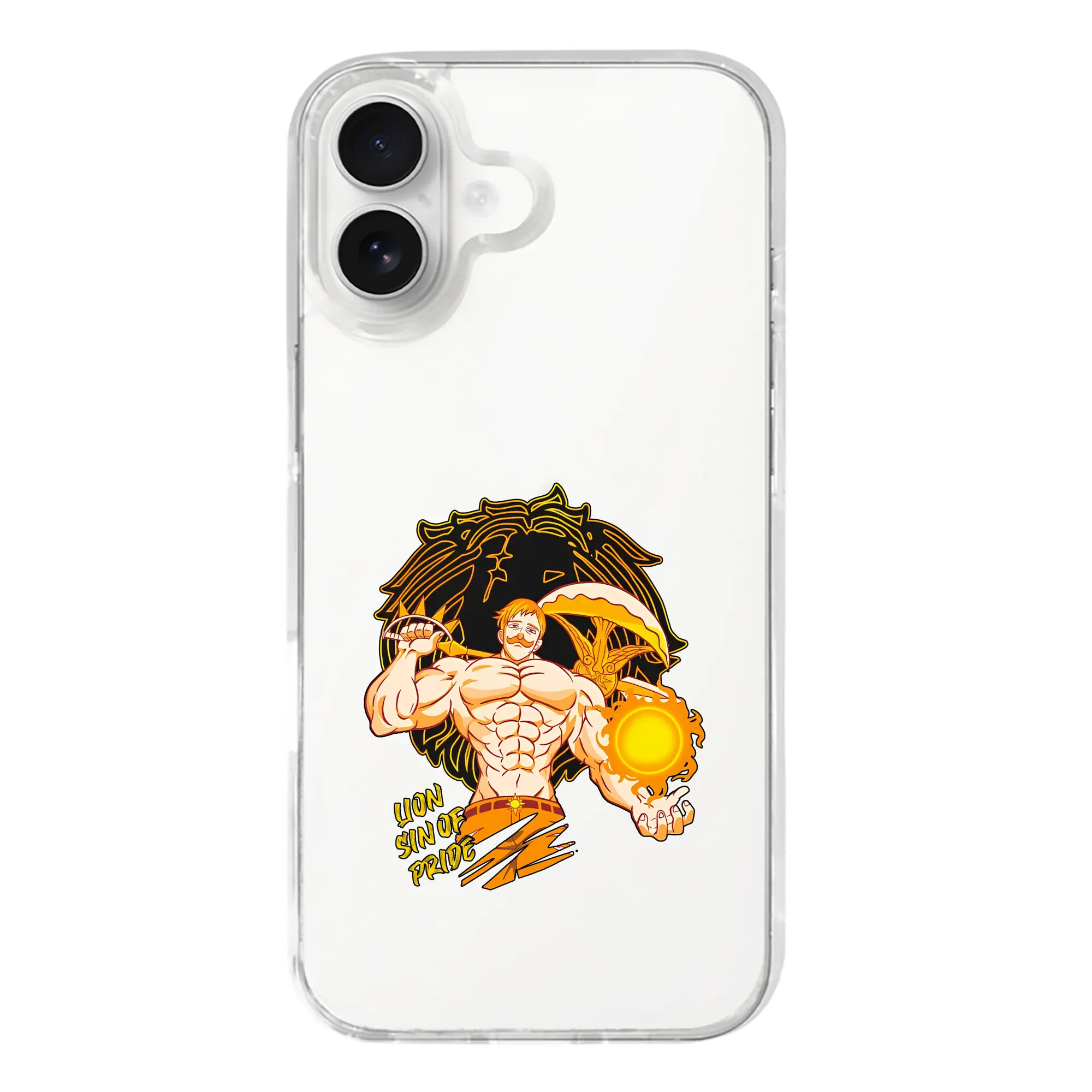 七つの大罪 グッズ エスカノール - iPhone 17シリーズ 透明スマホケース – 薄型・耐衝撃・精密フィット保護カバー